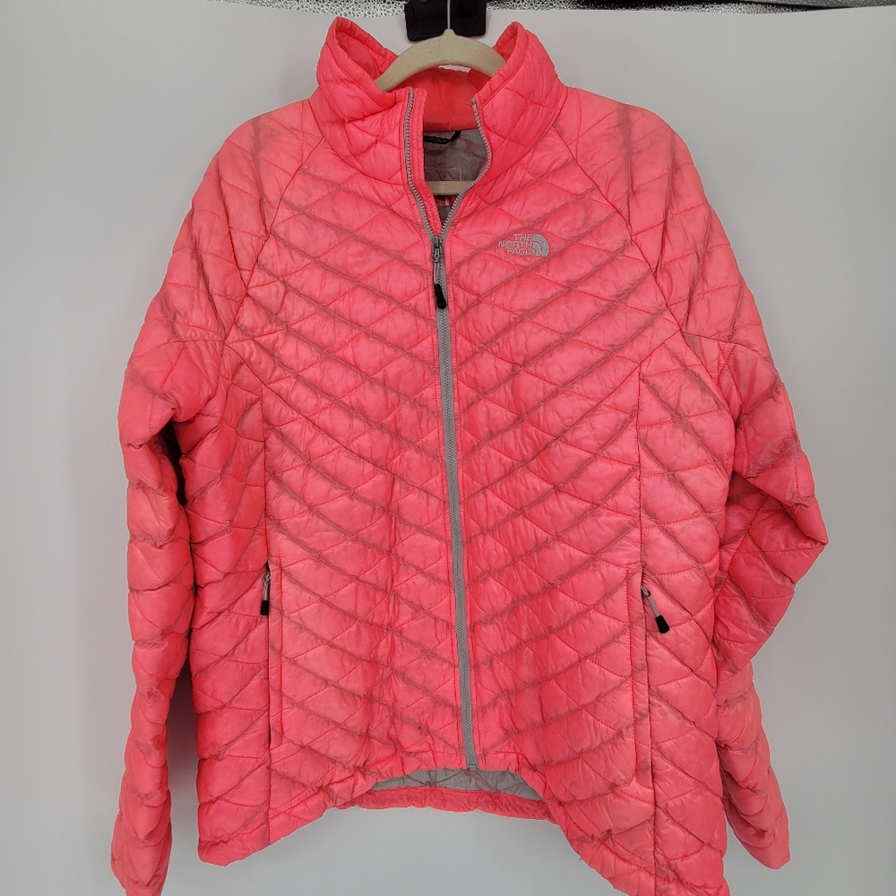 The North Face Pink Puffer Jacket